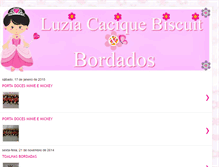 Tablet Screenshot of luziacacique.blogspot.com