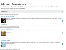 Tablet Screenshot of bohemiayromanticismo.blogspot.com