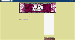 Desktop Screenshot of jadepussycatarchive.blogspot.com