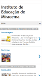 Mobile Screenshot of institutodeeducacaodemiracema.blogspot.com