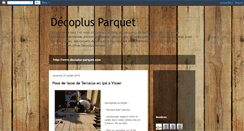 Desktop Screenshot of decoplusparquet.blogspot.com