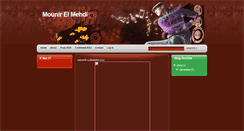 Desktop Screenshot of mounirelmehdi.blogspot.com
