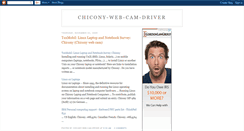 Desktop Screenshot of chicony-web-cam-driver.blogspot.com