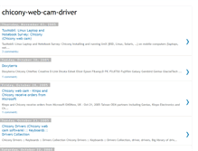 Tablet Screenshot of chicony-web-cam-driver.blogspot.com