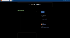 Desktop Screenshot of lebronjames23-supermario0.blogspot.com