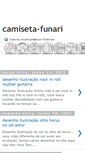 Mobile Screenshot of camiseta-funari.blogspot.com