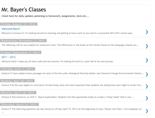 Tablet Screenshot of mrbayer3.blogspot.com