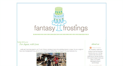 Desktop Screenshot of fantasyfrostings.blogspot.com