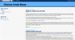 Desktop Screenshot of chancecreekblues.blogspot.com