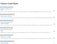 Tablet Screenshot of chancecreekblues.blogspot.com