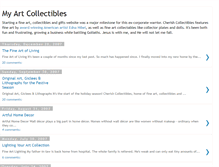 Tablet Screenshot of myartcollectibles.blogspot.com