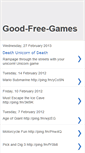 Mobile Screenshot of good-free-games.blogspot.com