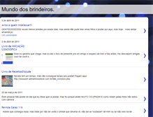 Tablet Screenshot of mundodosbrindeiros.blogspot.com