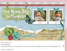 Tablet Screenshot of onemoredaytoforever.blogspot.com
