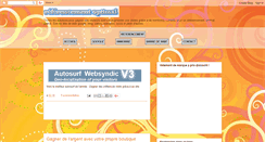 Desktop Screenshot of gagnerdesvisiteurs.blogspot.com