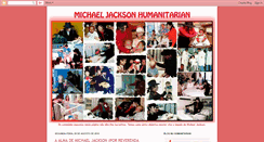 Desktop Screenshot of michaeljacksonhumanitarian.blogspot.com