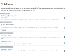 Tablet Screenshot of clutchiness.blogspot.com