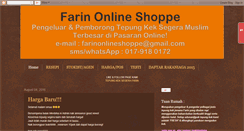 Desktop Screenshot of farin-onlineshoppe.blogspot.com