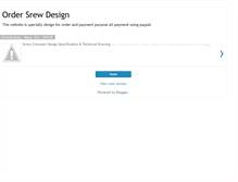 Tablet Screenshot of orderscrew.blogspot.com