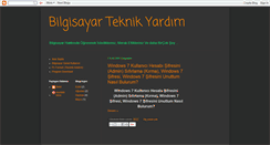 Desktop Screenshot of bilgisayarhayatim.blogspot.com