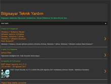 Tablet Screenshot of bilgisayarhayatim.blogspot.com