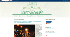 Desktop Screenshot of caimbe.blogspot.com