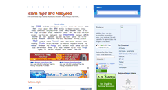 Desktop Screenshot of islamimp3.blogspot.com