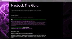 Desktop Screenshot of nasbocktheguru.blogspot.com