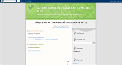 Desktop Screenshot of catikatimodelleri.blogspot.com