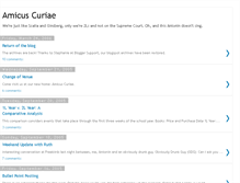 Tablet Screenshot of amicus-curiae.blogspot.com