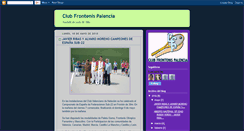 Desktop Screenshot of clubfrontenispalencia.blogspot.com