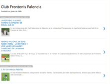 Tablet Screenshot of clubfrontenispalencia.blogspot.com