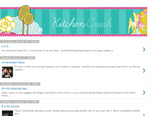 Tablet Screenshot of kitchencrush.blogspot.com