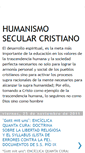 Mobile Screenshot of humanismosecularcristiano.blogspot.com