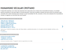 Tablet Screenshot of humanismosecularcristiano.blogspot.com