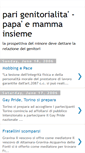 Mobile Screenshot of parigenitorialita.blogspot.com