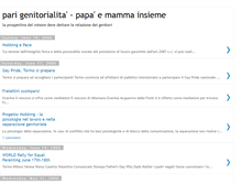 Tablet Screenshot of parigenitorialita.blogspot.com