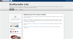 Desktop Screenshot of kraftyradio.blogspot.com
