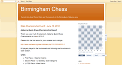 Desktop Screenshot of birminghamchess.blogspot.com