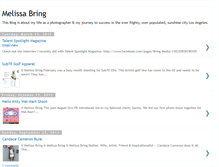 Tablet Screenshot of melissabring.blogspot.com