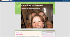 Desktop Screenshot of fumblingwithgrace.blogspot.com