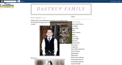 Desktop Screenshot of dastrupfamily.blogspot.com