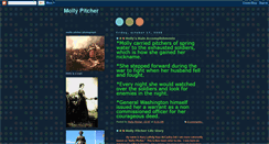 Desktop Screenshot of mollypitchersjkf.blogspot.com