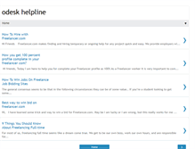 Tablet Screenshot of odeskhelplinebd.blogspot.com