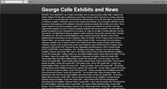 Desktop Screenshot of george-calle.blogspot.com