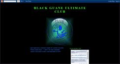 Desktop Screenshot of blackguane.blogspot.com