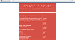 Desktop Screenshot of deliciousdishesyum.blogspot.com