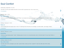 Tablet Screenshot of comfortmysoul.blogspot.com