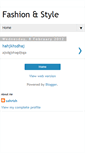 Mobile Screenshot of fashionstyle-trend.blogspot.com