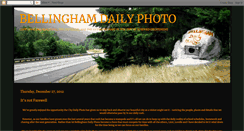 Desktop Screenshot of bellinghamdailyphoto.blogspot.com